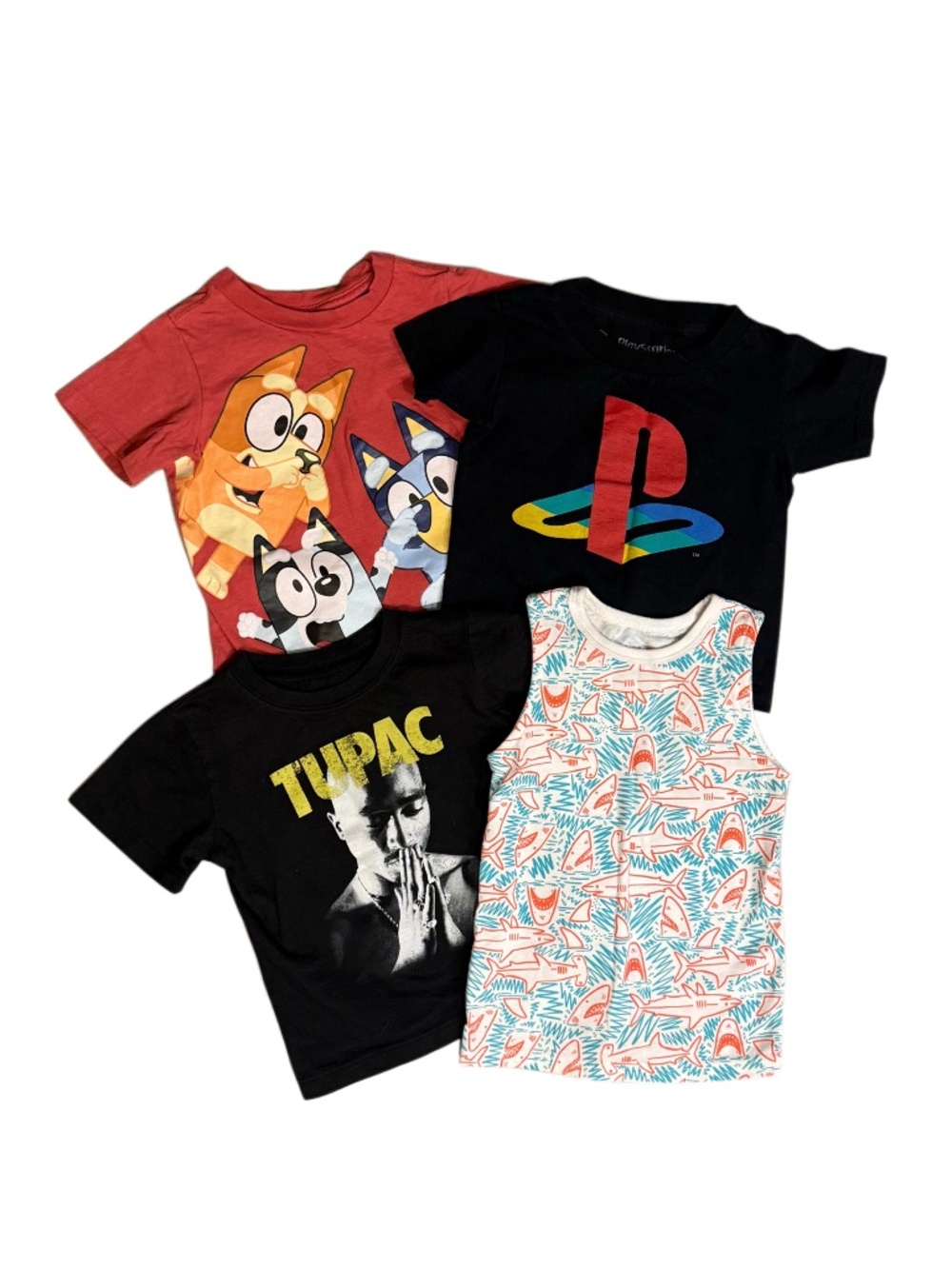 Toddler Shirt Bundle (4 shirts)